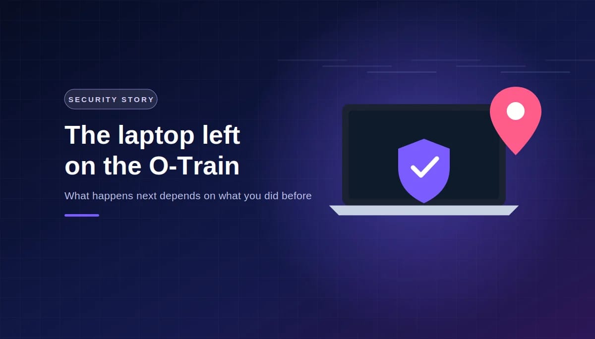The Laptop Left on the O-Train
